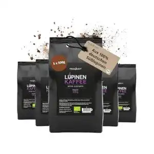 Lupinenkaffee effective nature – im Sparpaket – 5x 500g