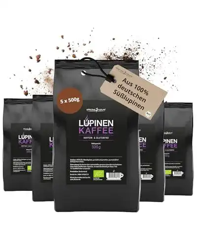 Lupinenkaffee effective nature – im Sparpaket – 5x 500g