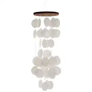Windspiel HAB & GUT, HA105, weiß, Perlmutt, 60 cm