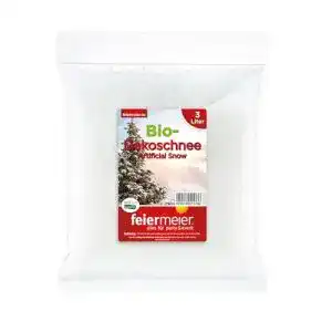 Kunstschnee feiermeier Schnee im Beutel 3Liter Dekoschnee Bio