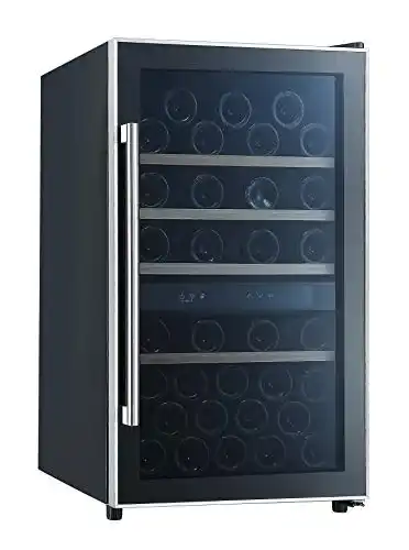 Weinkühlschrank 2 Zonen respekta Weinkühlschrank, freistehend