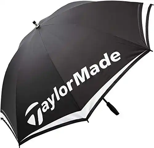Golfschirm TaylorMade 2017 TM 60″ Lightweight Single Canopy Mens Golf Umbrella