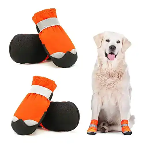 Schneeschuhe für Hunde Dociote wasserdichte Hundeschuhe