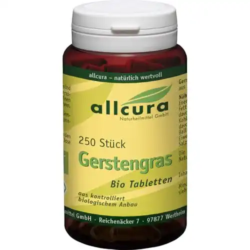 Gerstengras-Tabletten Allcura Gerstengras Tabletten Bio