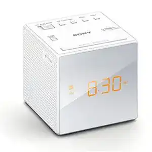 Sony-Radiowecker Sony ICF-C1W Uhrenradio (LED-Display, Alarm)