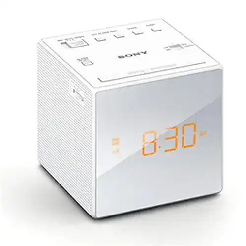 Sony-Radiowecker Sony ICF-C1W Uhrenradio (LED-Display, Alarm)