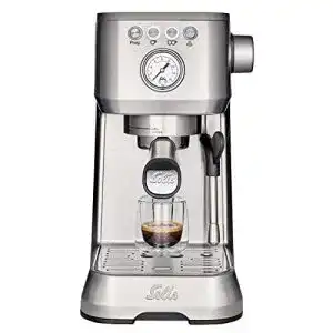 Siebträgermaschine Solis Espressomaschine, Manometer