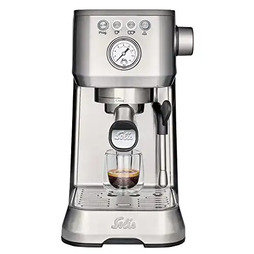 Siebträgermaschine Solis Espressomaschine, Manometer