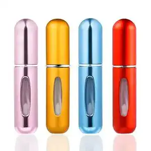 Flakon ZWOOS 4 Stück 5ml Parfümzerstäuber, Nachfüllbar