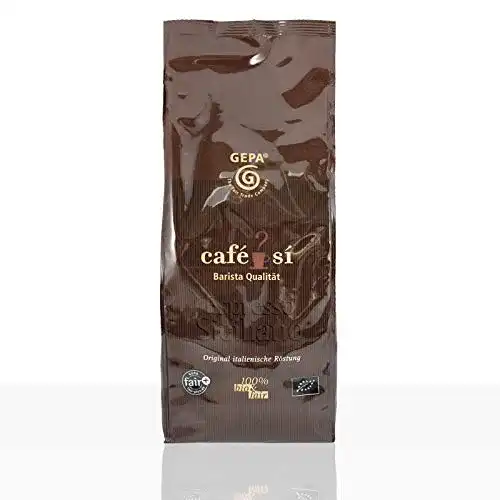 Die beste GEPA-Espresso GEPA Cafe Si Espresso Siciliano - 4 x 1kg ganze Bohnen 2026 Test Bestseller GEPA-Espresso GEPA Cafe Si Espresso Siciliano – 4 x 1kg ganze Bohnen