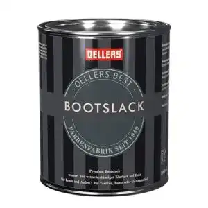 Bootslack OELLERS | 1 Liter | farblos | seidenmatt | Yachtlack 1 Liter