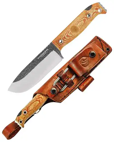 Condor-Messer Condor Selknam Knife, schwarz