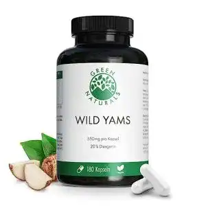 Yamswurzel GREEN NATURALS Yams (180 Kapseln á 500mg)