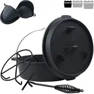 Dutch Oven ohne Füße smartpeas Medium Dutch Oven 3,4 L