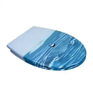 WC-Sitz mit Absenkautomatik Duroplast Fanmitrk Toilettendeckel