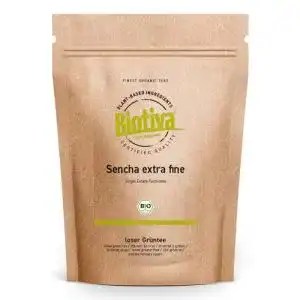 Grüntee Biotiva Sencha Bio 1000g, Top Sencha, mild, leicht grasig