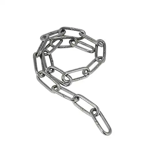Stahlkette Tecklenborg Edelstahl V4A Kette, 5,0 Meter, 3 mm