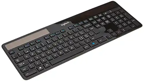 Logitech-Funktastatur Logitech K750 Kabellos, Solarbetrieben