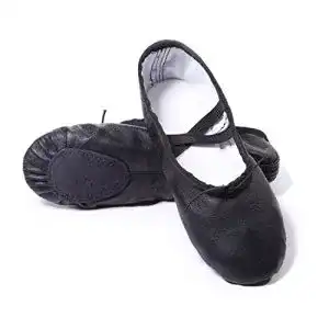 Ballettschuhe DoGeek Leder Balletschläppchen Weich
