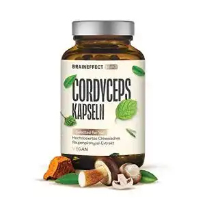 Cordyceps VITAFAIR Extrakt, 500mg pro Kapsel, 90 Kapseln