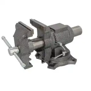 Schraubstock drehbar HRB Profi groß, 125 mm Spannweite
