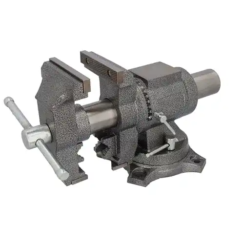 Schraubstock drehbar HRB Profi groß, 125 mm Spannweite