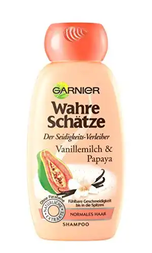 Wahre-Schätze-Shampoo Garnier, Vanillemilch & Papaya, 250ml