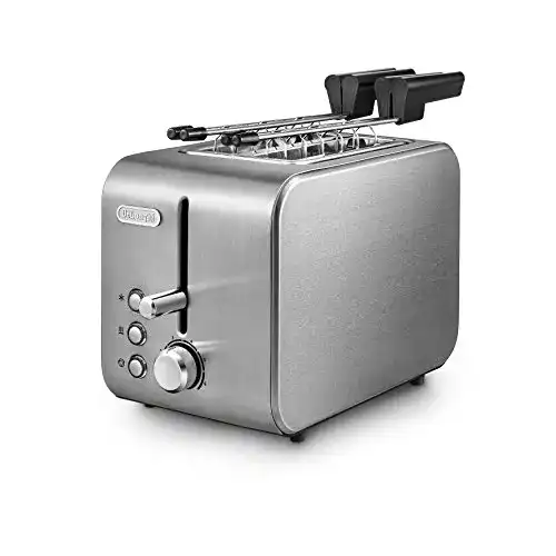 Toaster mit Sandwichzange De’Longhi CTX2203.S Toaster mit Zange