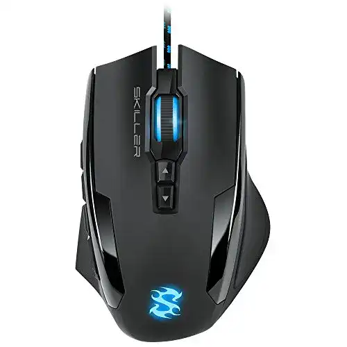 Die beste Sharkoon-Maus Sharkoon Skiller SGM1 mit Makrotasten 2026 Test Bestseller Sharkoon-Maus Sharkoon Skiller SGM1 mit Makrotasten