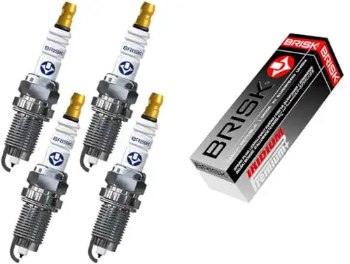Zündkerze Brisk Iridium Premium+ Plus P7 1625, 4 Stück