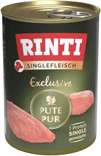 Rinti-Hundefutter Rinti Singlefleisch Pute 12x400g