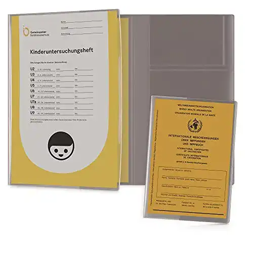 Die beste Impfpass-Hülle kwmobile U-Heft Impfpass Hülle 2-teilig 2026 Test Bestseller Impfpass-Hülle kwmobile U-Heft Impfpass Hülle 2-teilig