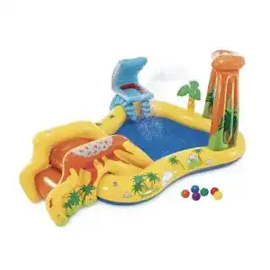 Planschbecken Intex 57444NP – Aufblasbar Dinosaurier