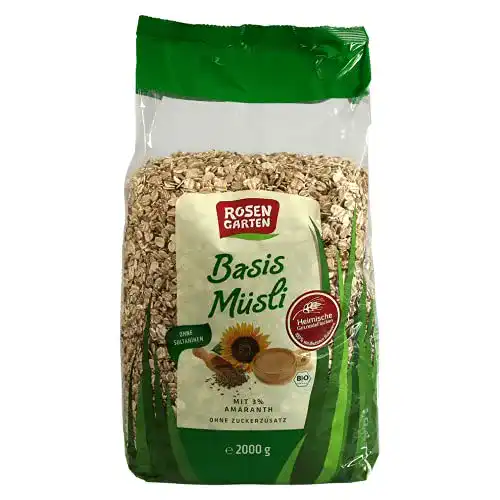 Amaranth-Müsli Rosengarten, Basis-Müsli mit Amaranth 2kg