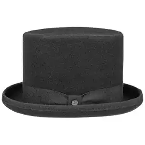 Zylinder-Hut LIERYS Wollfilz Zylinder Hut Herren Hochzeitshut