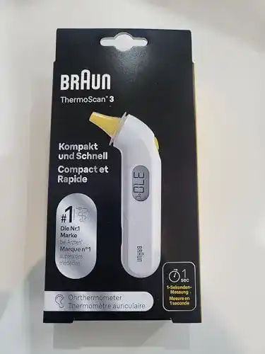 Fieberthermometer Finoo Braun ThermoScan 3 Infrarot Ohr