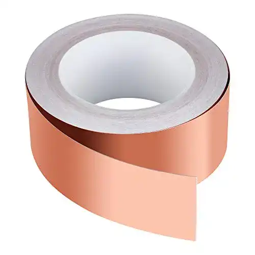 Kupferband BYZESTY Selbstklebend, gegen Schnecken 30mx50mm