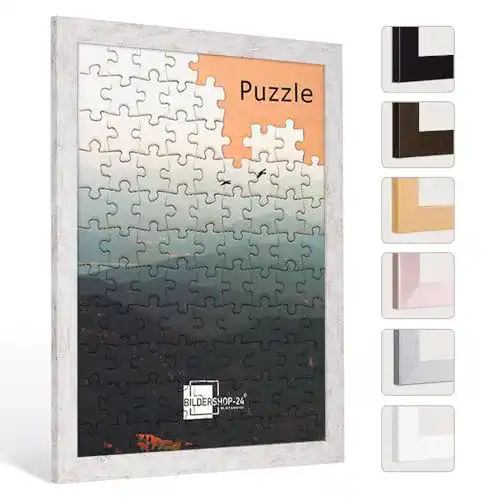 Bilderrahmen Bildershop-24 Puzzlerahmen London für Puzzle