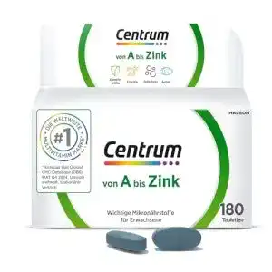 Centrum-Vitamine Centrum Von A bis Zink, 180 Tabletten