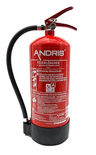Wassernebellöscher ANDRIS Orig. ® Wasser-Feuerlöscher 6L A