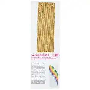 Wachsstreifen efco “und” flach Wachs Streifen, Gold Brilliant