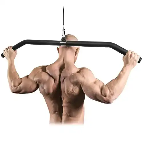Latzugstange Lyndwin 100cm Breit, Bizeps Trizeps Fitness Stange