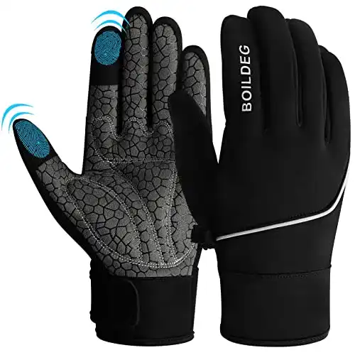 Fahrradhandschuh Winter boildeg Fahrradhandschuhe rutschfest