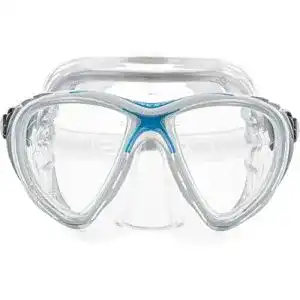 Taucherbrille Cressi Big Eyes Evolution Crystal, Klar/Blau, Eine Größe