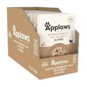 Applaws-Katzenfutter Applaws Sachet Cat 70g Huhn mit Wildreis
