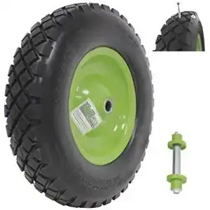 Schubkarrenrad Vollgummi TRUTZHOLM ® PREMIUM PU 400mm