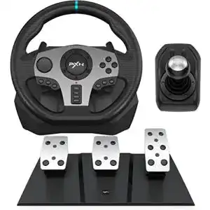 Xbox-Lenkrad PXN V9 Gaming Lenkrad mit Pedalen u. Schaltung