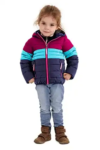 Kinder-Winterjacke Killtec Mädchen Hipsy Mini Winterjacke, Pflaume