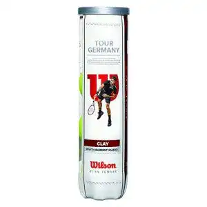 Wilson-Tennisbälle Wilson Tennisbälle Tour Clay Germany, 4er