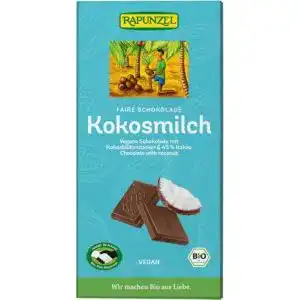 Rapunzel-Schokolade Rapunzel Bio Kokosmilch Schokolade 6×80 g
